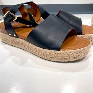 Pierre Dumas sandals! Worn once!